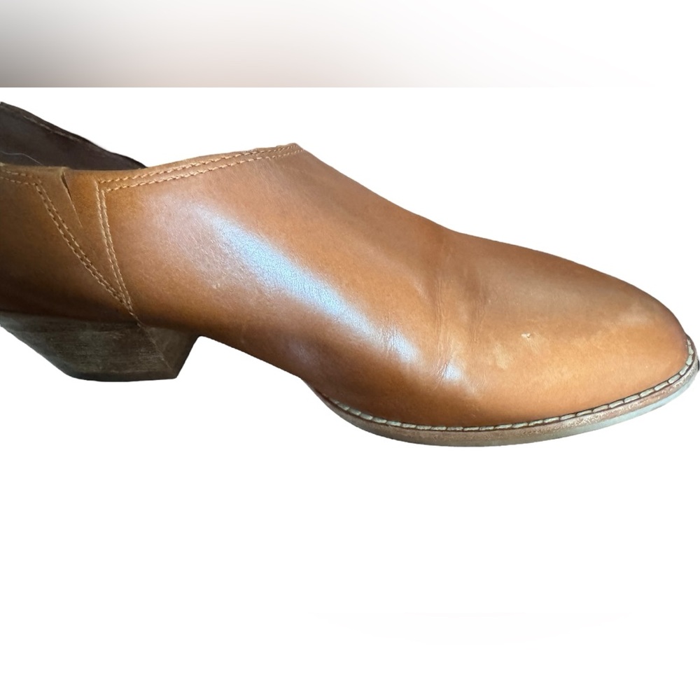 Madewell The Lucie Shoe in Leather Tan Size 7 Slip On - Picture 8 of 12